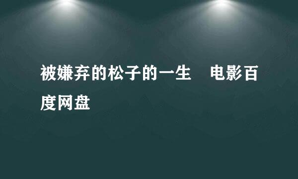 被嫌弃的松子的一生 电影百度网盘