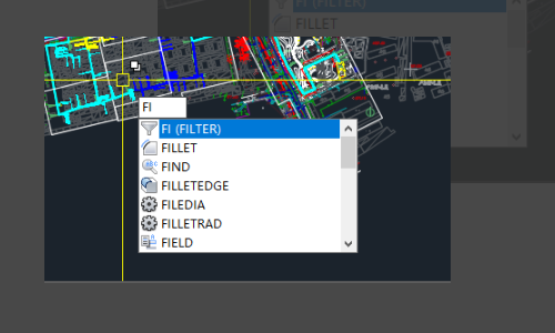 cad 里面的FI命令怎么用啊