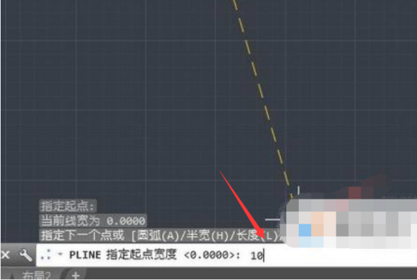 cad pl线如何设置宽度