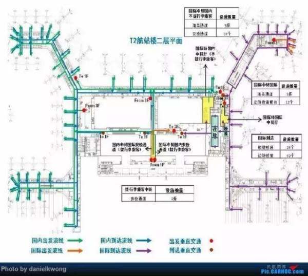 白云机场的来自T2平面图