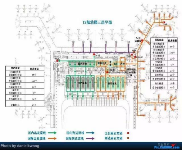 白云机场的来自T2平面图