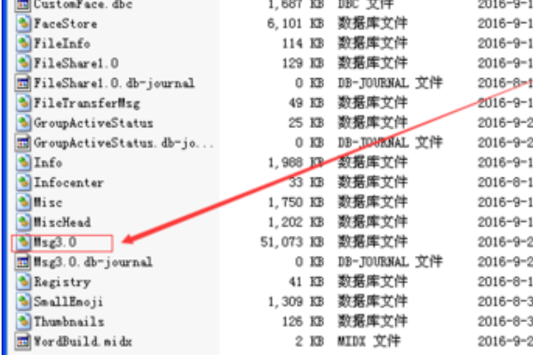 msg3.0index. db是什么文件？