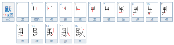 默字的真正含义是来自什么