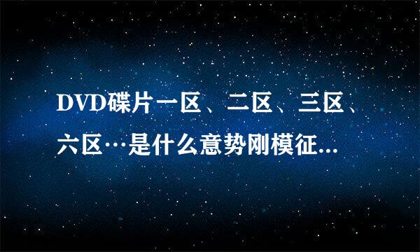 DVD碟片一区、二区、三区、六区…是什么意势刚模征攻际阳础思？