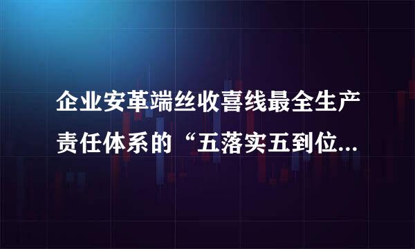 企业安革端丝收喜线最全生产责任体系的“五落实五到位”是指什么?