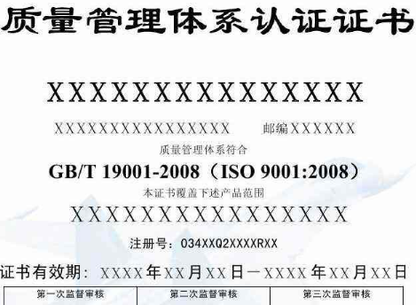 ISO9001认证需要准备什么资料