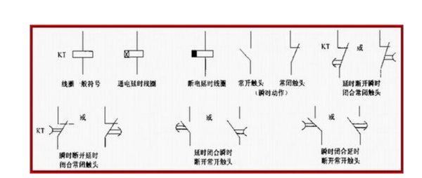 时间继电器的工作原理及接线图