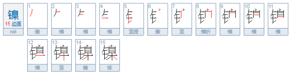 镍怎么读？