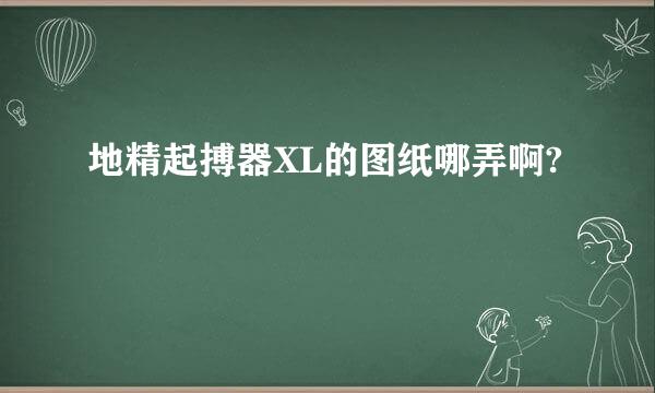 地精起搏器XL的图纸哪弄啊?