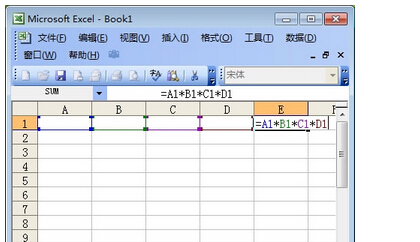 excel函数来自乘法公式