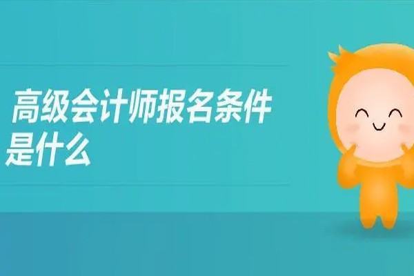 高级会计师报名条来自件及考试科目