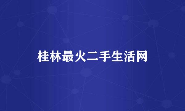 桂林最火二手生活网