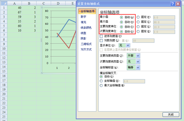 excel 图表