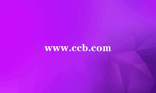 www.ccb.com