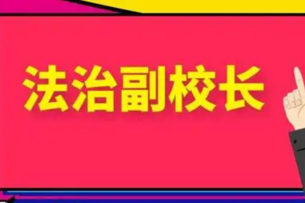 法制副校长培训的内容