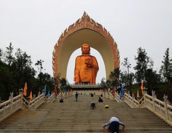 庐山东林寺的大佛篇