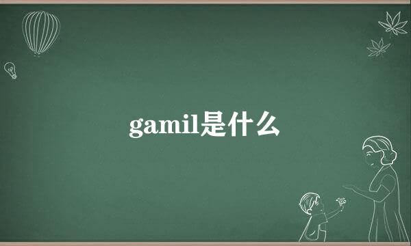 gamil是什么