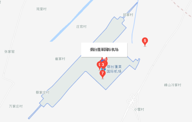 烟台飞机场在哪?来自烟台有几个飞机场