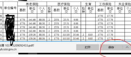 社保清单网上怎么打印