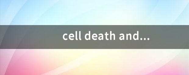 cell death and disease