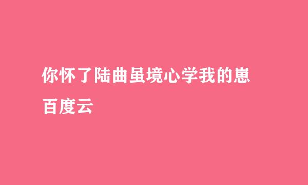 你怀了陆曲虽境心学我的崽 百度云