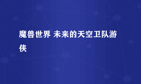 魔兽世界 未来的天空卫队游侠