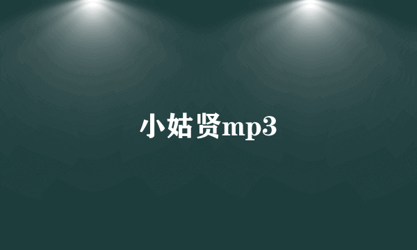 小姑贤mp3